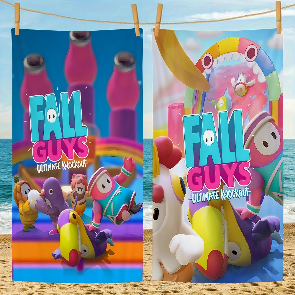 F-Fall Game G-Guys Microfiber Beach Towel Absorbent Quick Dry Soft Yoga Swimming Resort Mountain Climbing Towel