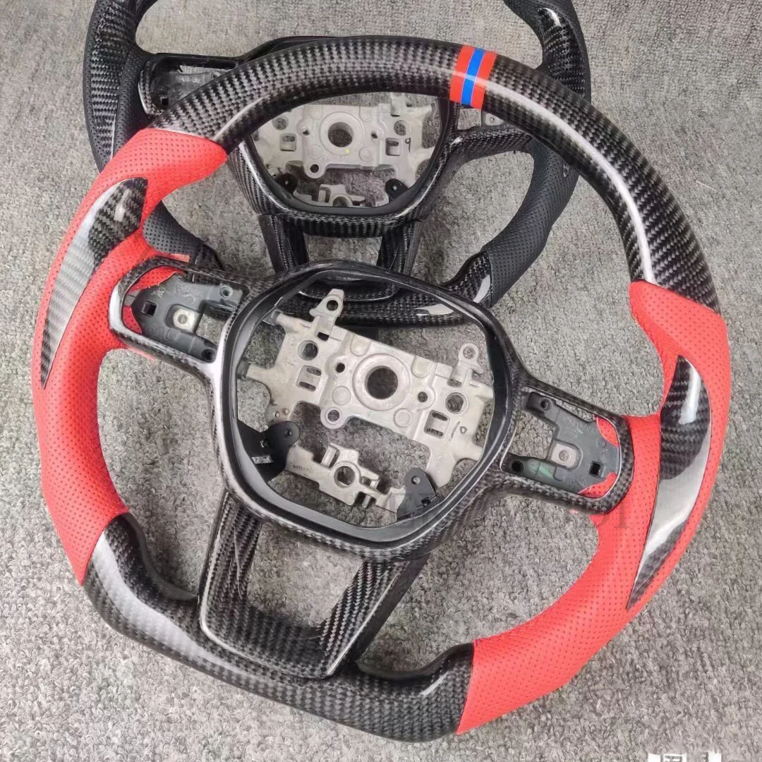 

Customize Real Carbon Fiber Steering Wheel For Honda 11 Generation Civic 2021 2022