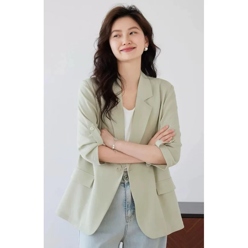 루즈핏 웨스턴 스타일 골드 프리미엄 쓰리버튼 선스크린 배지 웨스턴 파인 슬래시 스냅버튼 드레이피 프렌들리 스타일리시