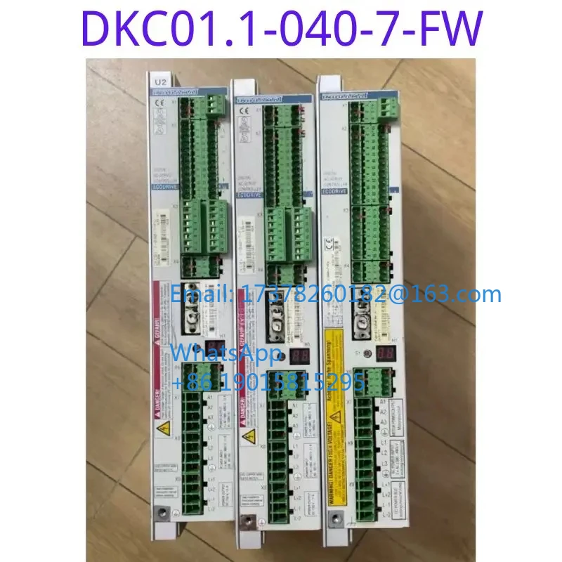 

Б/у привод DKC01.1-040-7-FW, тест функции, ОК, быстрая доставка