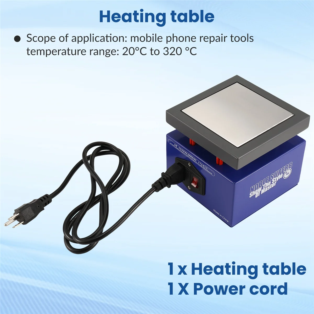 N18R MECHANIC HT-10 Intelligent Constant Temperature Heating Table Motherboard for Phone Repair PCB Board US Plug