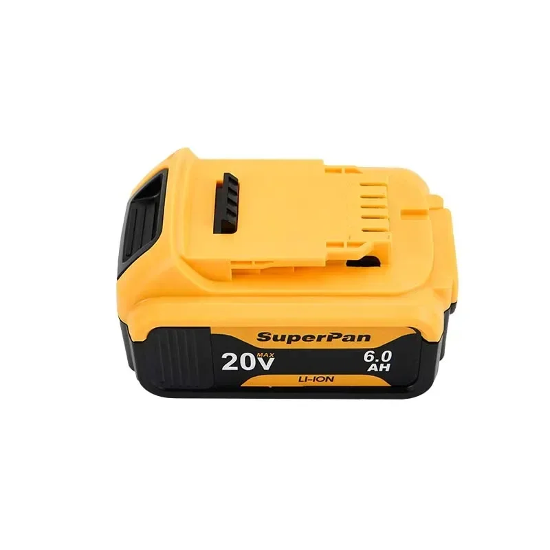 بطارية 20 فولت متوافقة مع أدوات الطاقة DEWALT - متوافقة مع 18 فولت، ارتفاع 12 أمبير في الساعة - بطارية ليثيوم أيون قابلة لإعادة الشحن