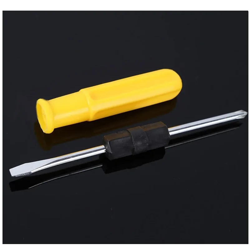 2 Sides Double Head Slotted Cross Screwdrivers Remover Repair Tools Hand Tool Portable Mini Screwdriver 2inch/3inch/4inch