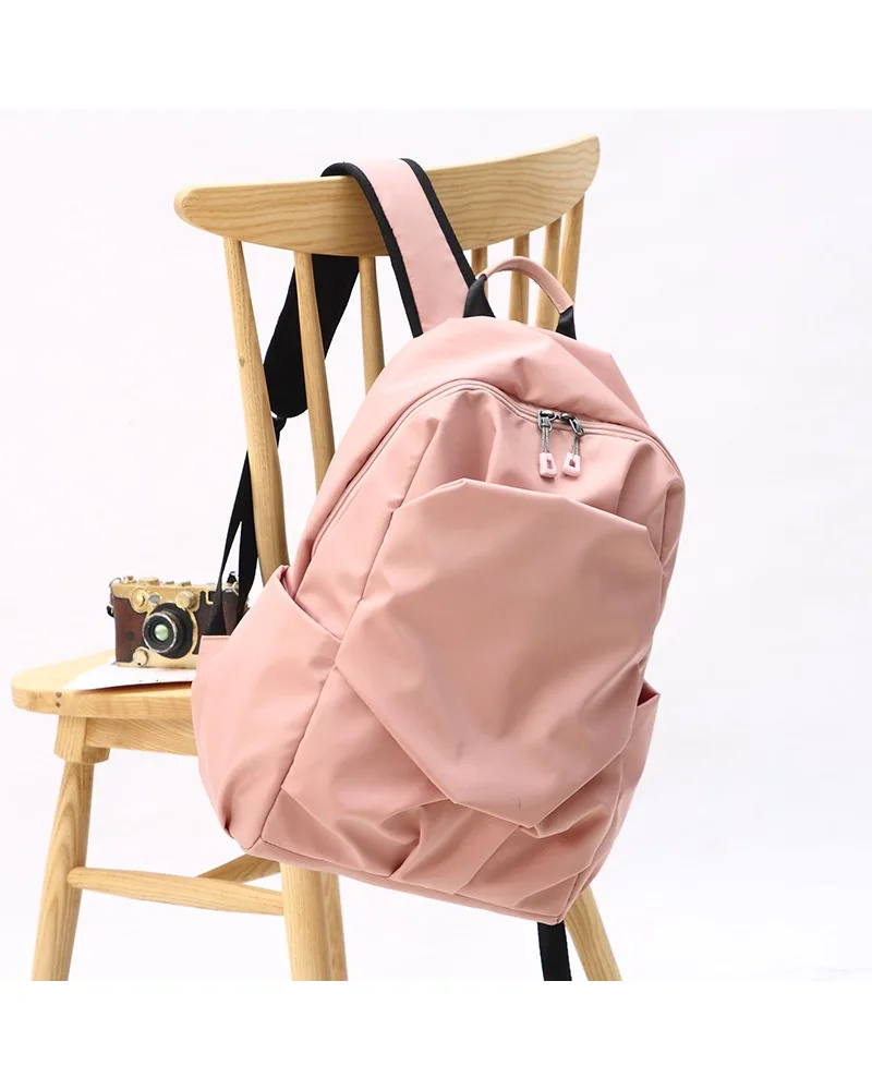 Student school bag men's and women's Korean version of the tide backpack light outdoor travel and leisure 14-inch computer