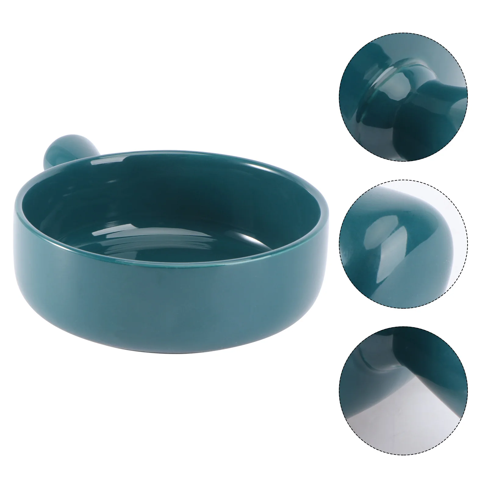 

Ceramic Salad Bowl Pink Exquisite Workmanship Kitchen Cooking Pot Milk Warmer Saucepan Noodle Bowl Ovenware Home Use