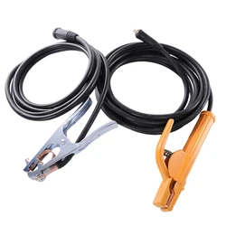 500A Elektrode Houder Met 5M Kabel + 300A Aarde Klem 3M Kabel Geschikt Voor 200 250 Lasmachine lassen Kabel Accessoires