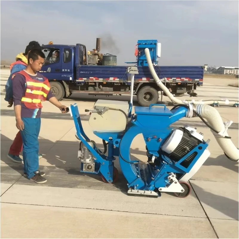 Industrial 850mm Mobile Sandblasting Shot Blaster Equipment For Steel Plate Oxide Removal And Surface Cleaning Preparation Tool