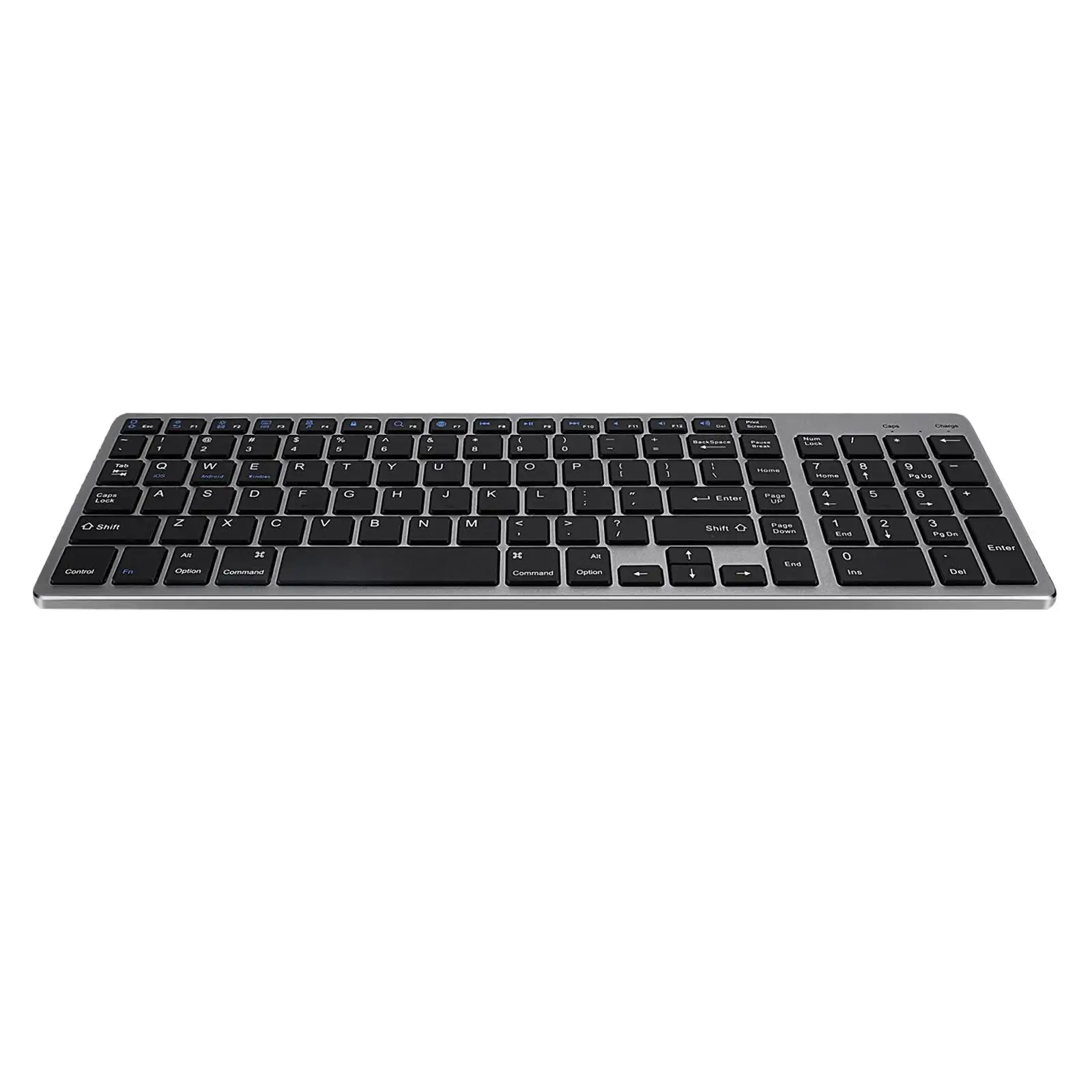 

Bluetooth Wireless Keyboard with Numeric Keypad for Windows iOS Android PC