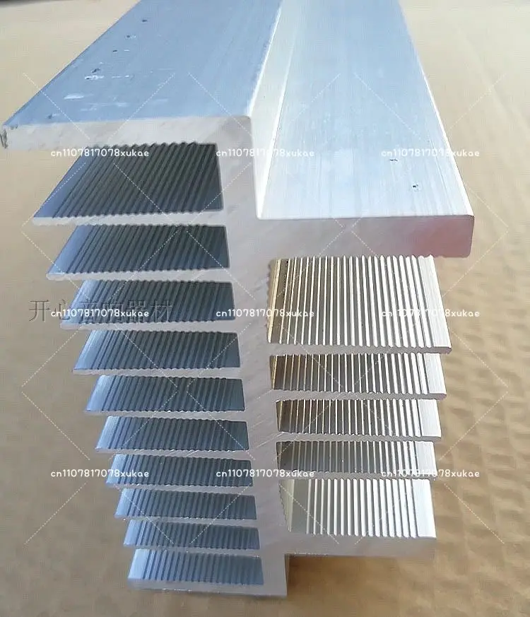305MM Power Amplifier 2U Aluminum Alloy Plate Aluminum Profile High-power Heat Sink Electronic Components Thermal Power Radiator