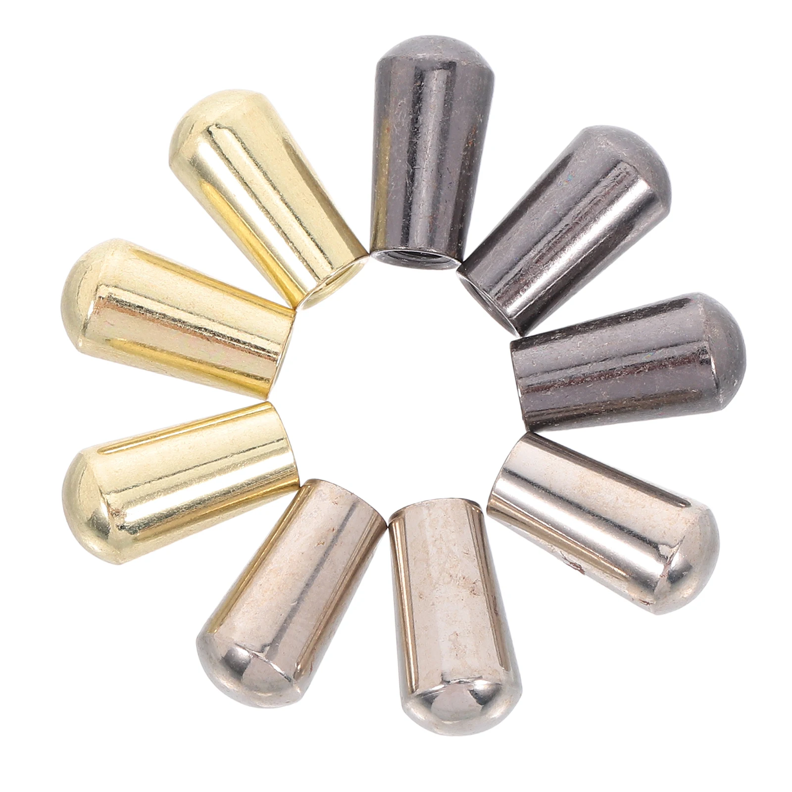 

9 Pcs Switch Electric Guitar Cap Tip Replacement Hat Pickup Selector Knob Toggle Tips