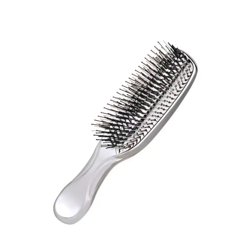 

Electroplated Crafted Massage Comb Cleansing Massage Scalp Luxury Style Fine Air Cushion Comb Upscale Hairdressing