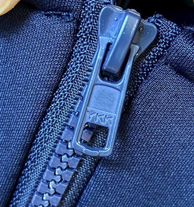 

Spring 2023 New Faion Men's Zipper Cotton Jaet Casual Outerwear Stand Fit Long Sve Baseball Collar Pure Color