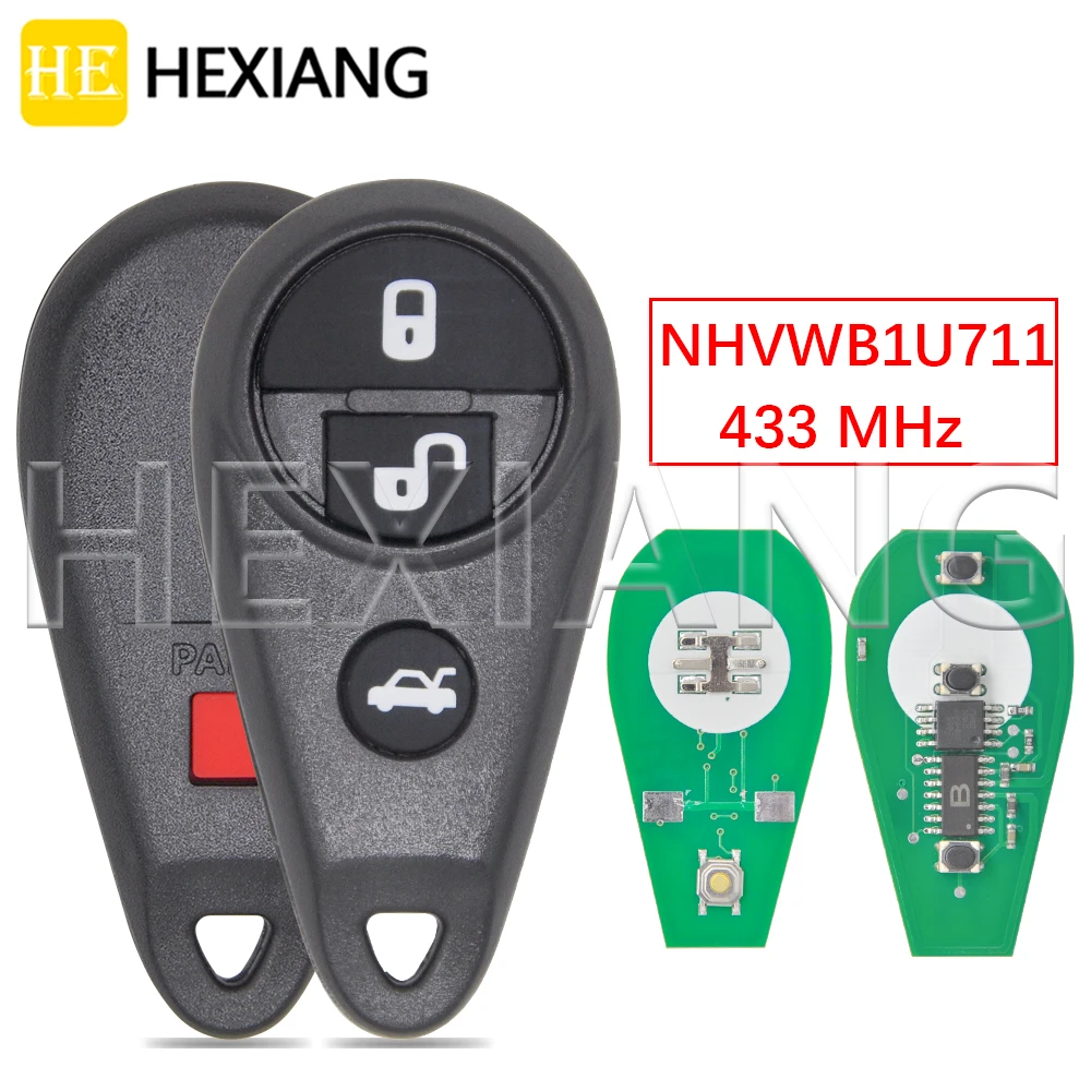

HE Car Remote Control Key NHVWB1U711 With Code For Subaru Outback Forester Impreza Tribeca WRX Legacy Impreza 1999-2009 433ASK