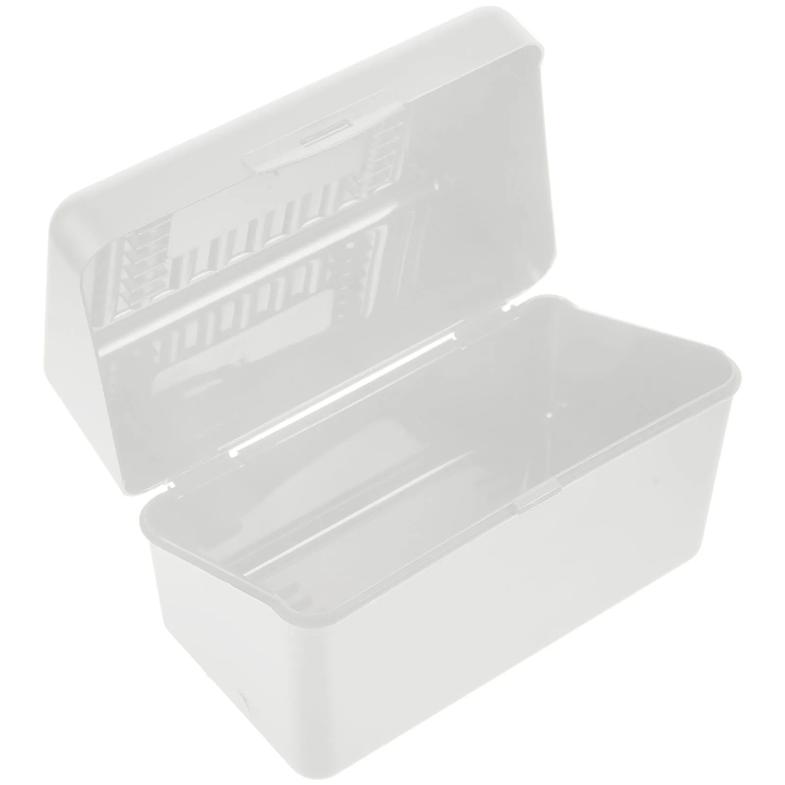 

Note Box Holder Memo Pad Container Desk Organizer Metal Black Storage Office Supplies Notepad Case Paper Clip File Folder