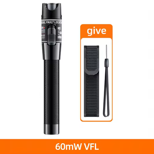SAIVXIAN 60MW/50MW30MW/20MW/10MW/5MW Visual Fault Locator Fiber Optic Cable Tester 10-60Km Range VFL FC/SC/ST Optic - Image 12