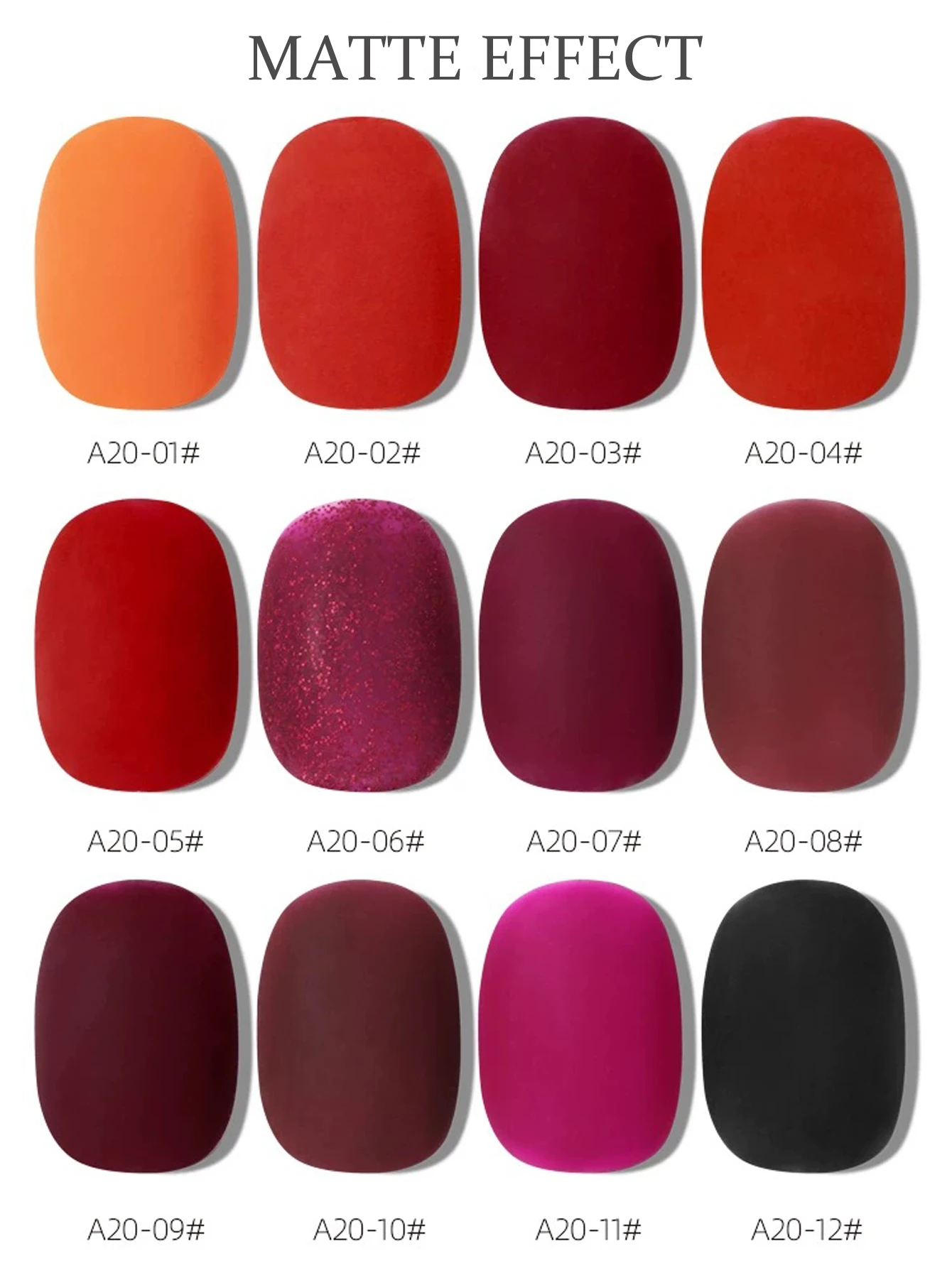 1/12 ชิ้น ชุดทำเล็บฤดูใบไม้ร่วงและฤดูหนาวปี 2025 สีแดงคาราเมล สีแดงน้ำตาล สีม่วง ยาทาเล็บเจลประกายเพชร