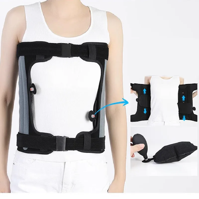 Orthopedic device for scoliosis correction Lumbar scoliosis support Children Adults High and low shoulders and back correction