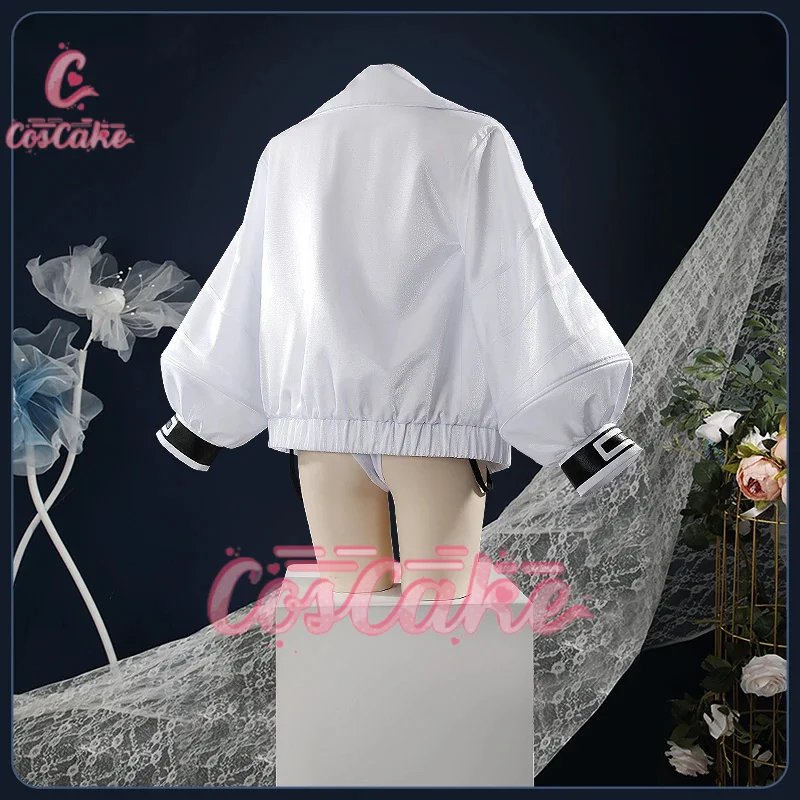 Coscake Vtuber Hibachi Mana Feminization Bunny Girl Game Suit Lovely Uniform Cosplay Costume Halloween Easter Party Outfit