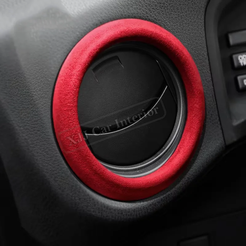 مجموعات الداخلية غطاء الكسوة ملصق لتويوتا GT 86 سوبارو BRZ 2013 2014 2015 2016 2020 مصنوعة من الكانتارا اكسسوارات السيارات المعدلة