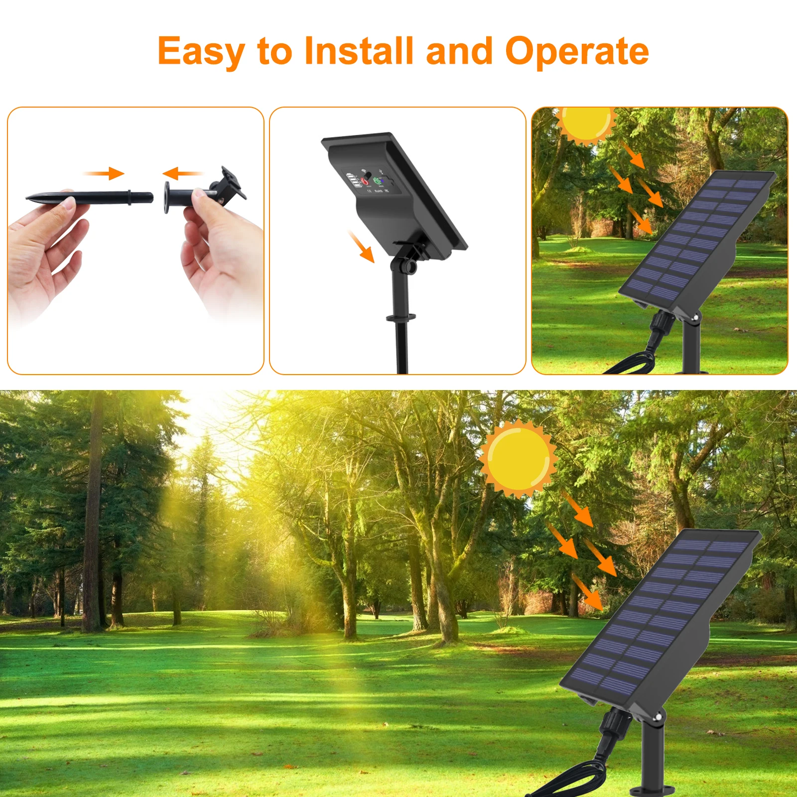 24V Solar Power LED Strip with Remote Flexible Neon Sign Waterproof Outdoor LED Tape for Garden Decoration 0.5-10m