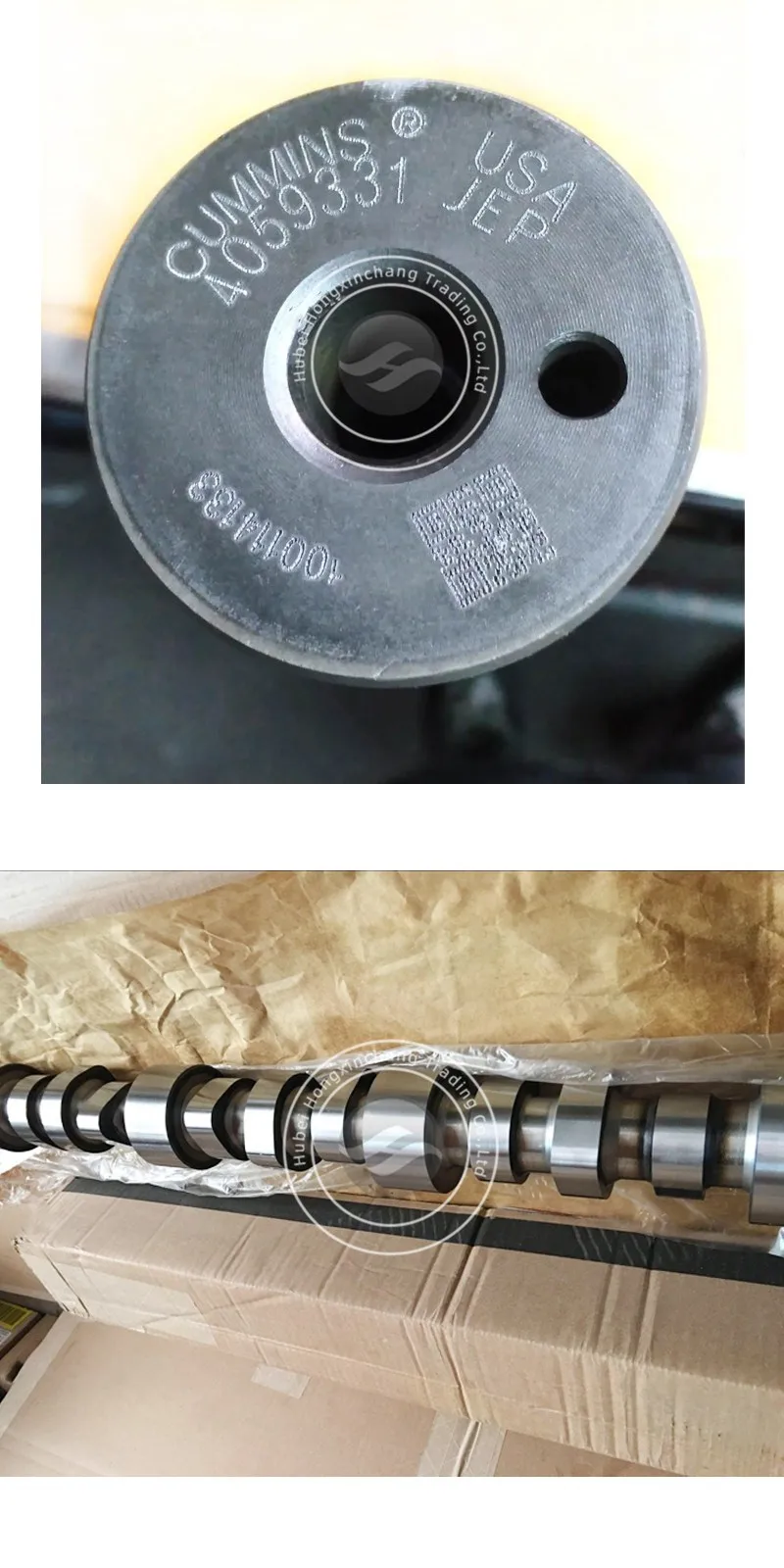 

QSX15 engine Camshaft 4059331 4298626 4059170 3680779 with Stable Strength above 60 HRC on all diameters
