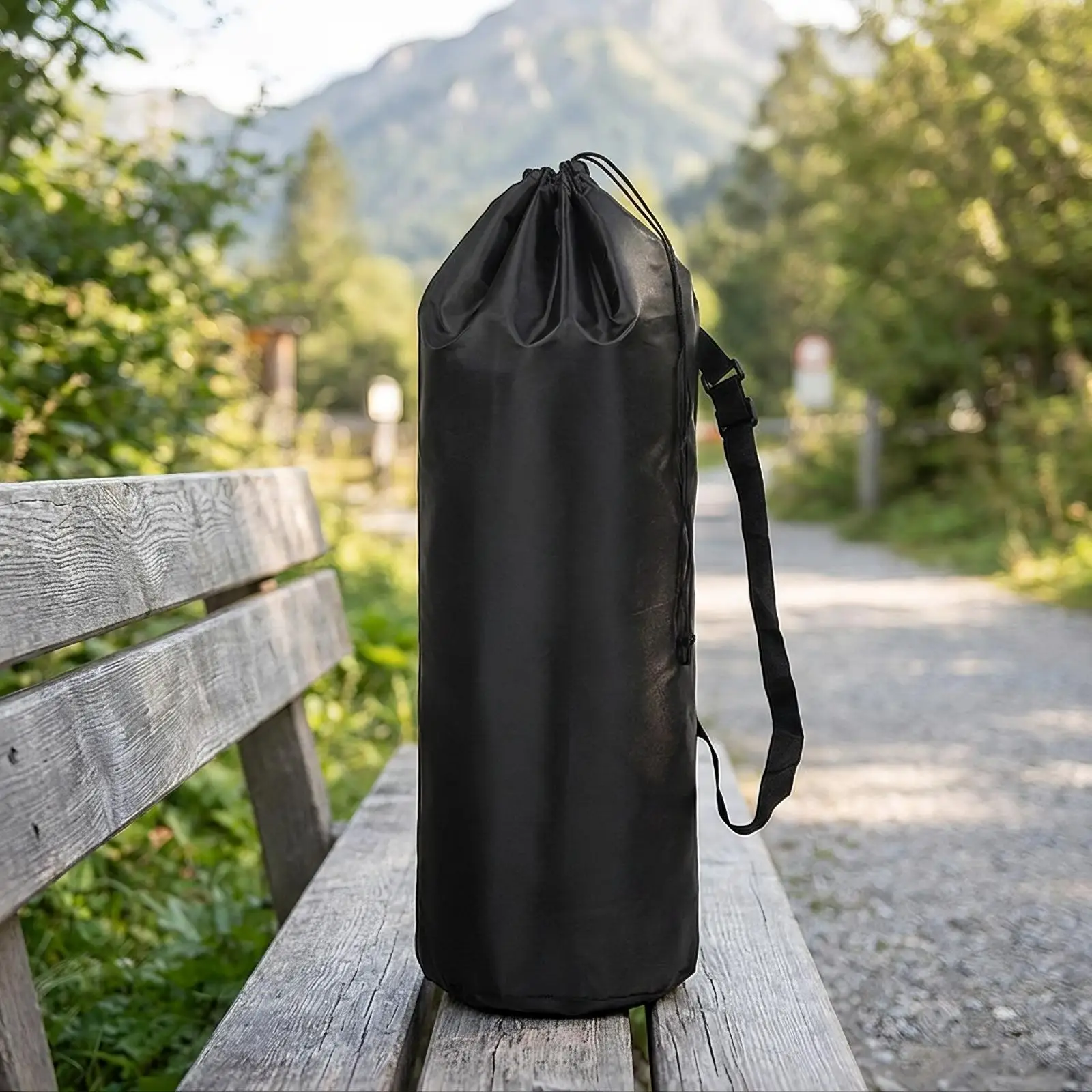 Heavy Duty Drawstring Bag Water Resistant Nylon Travel Duffel for Camping Accessories Outdoor Storage