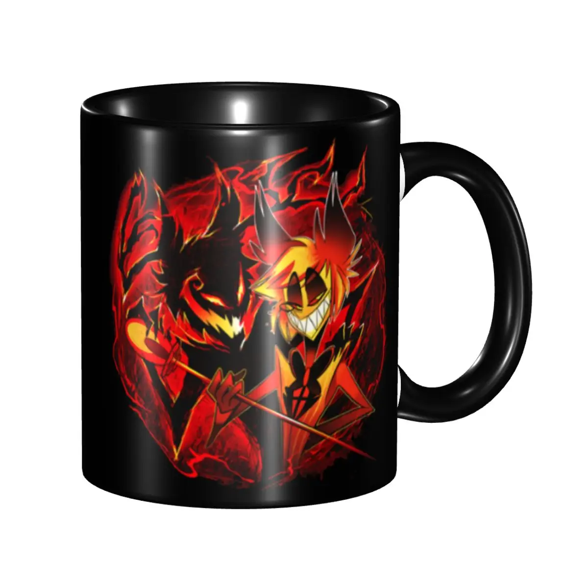 

Hazbins Anime Animation Hotel Coffee Mug DIY Custom Ceramic Mug Creative Gift