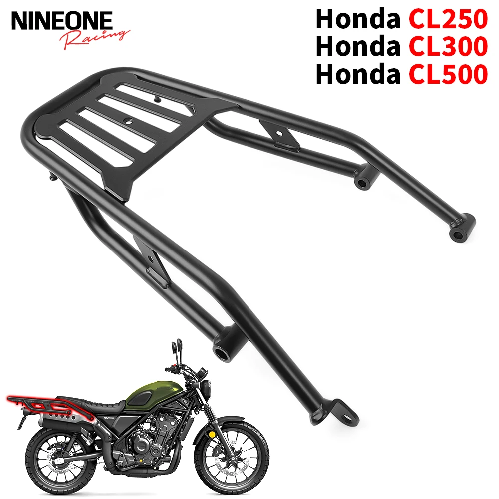 

CL300 Rear Carrier Support Shelf Luggage Rack Passenger Carrier Grab Bar For Honda CL 250 300 500 CL500 2022-2025 Accessories