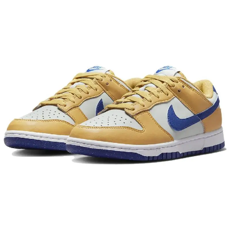 Nike Nike Dunk Low Next Nature Wheat Gold Royal Women's Sneakers shoes DN1431-700