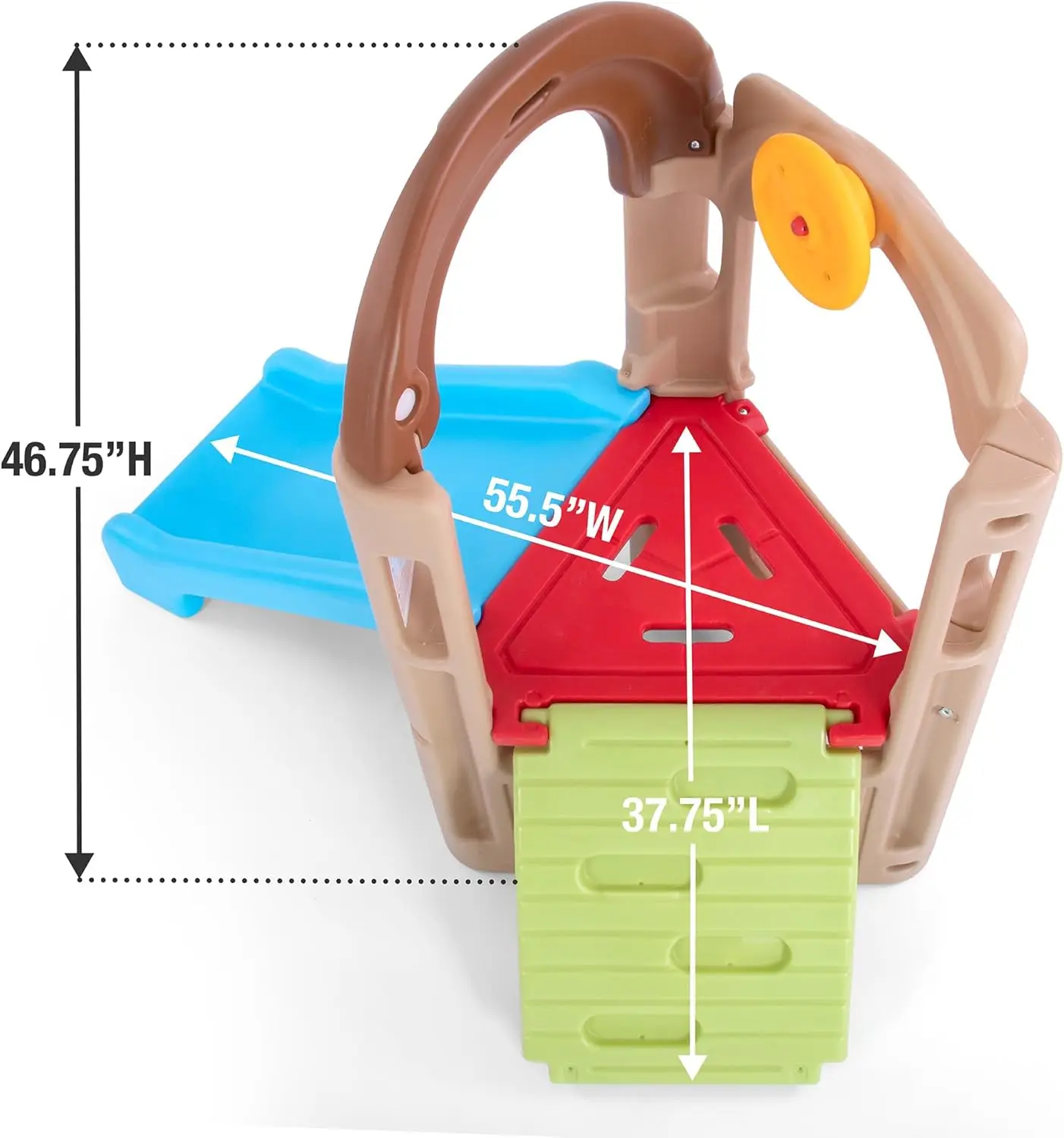 Scalatore di attività Young Explorers: set da gioco per scalatore e attività per interni o esterni per bambini piccoli e bambini, prodotto negli Stati Uniti