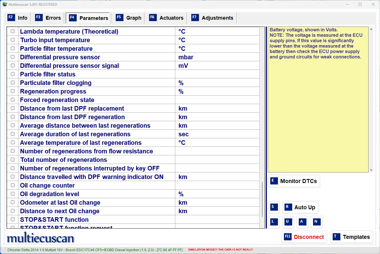 chenruicar Multiecuscan 5.3 Diagnostic software
