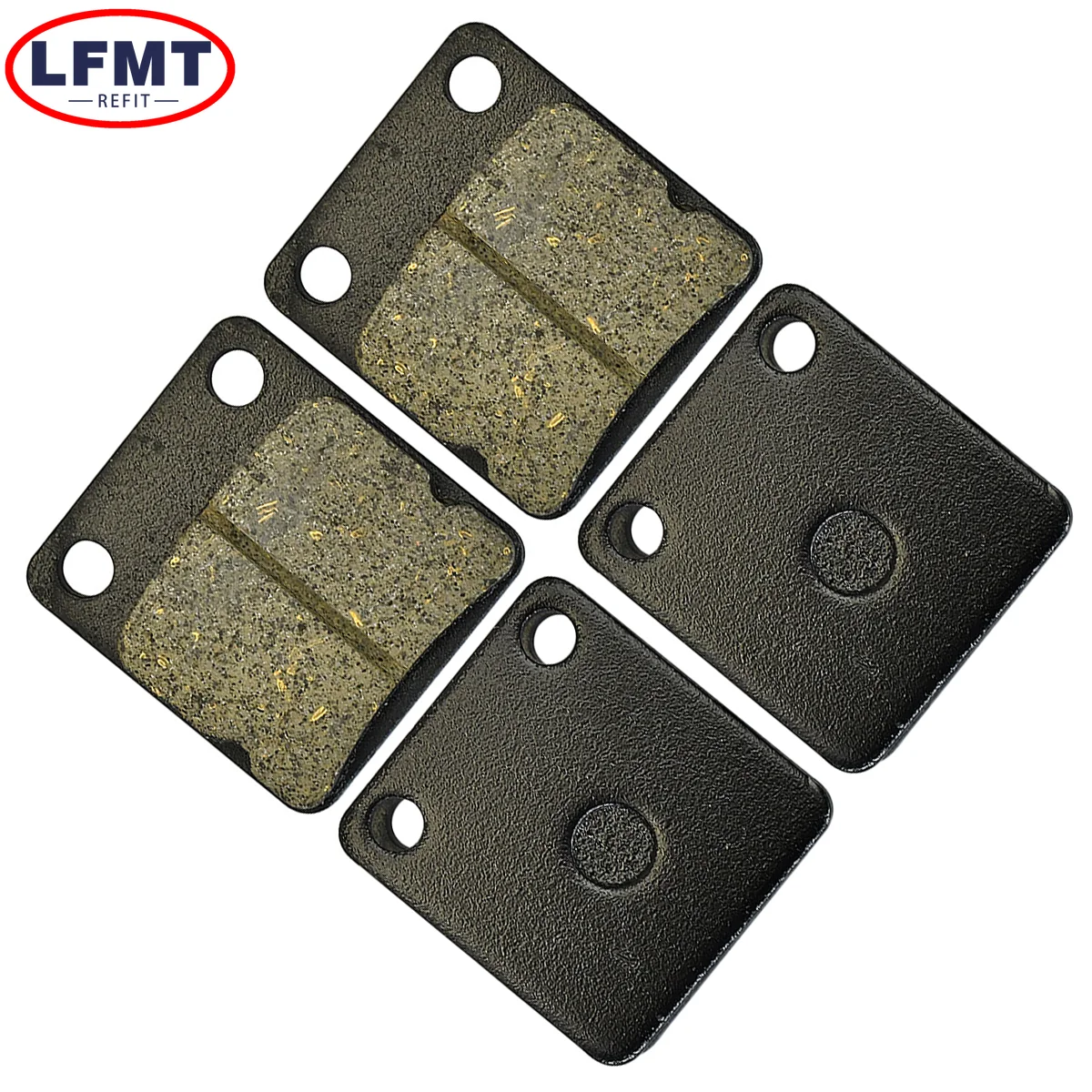 Motorcycle electric bike universal brake pad front and rear combination parts For YAMAHA YFZ350 Banshee 350 Honda 145 Kodiak YFM