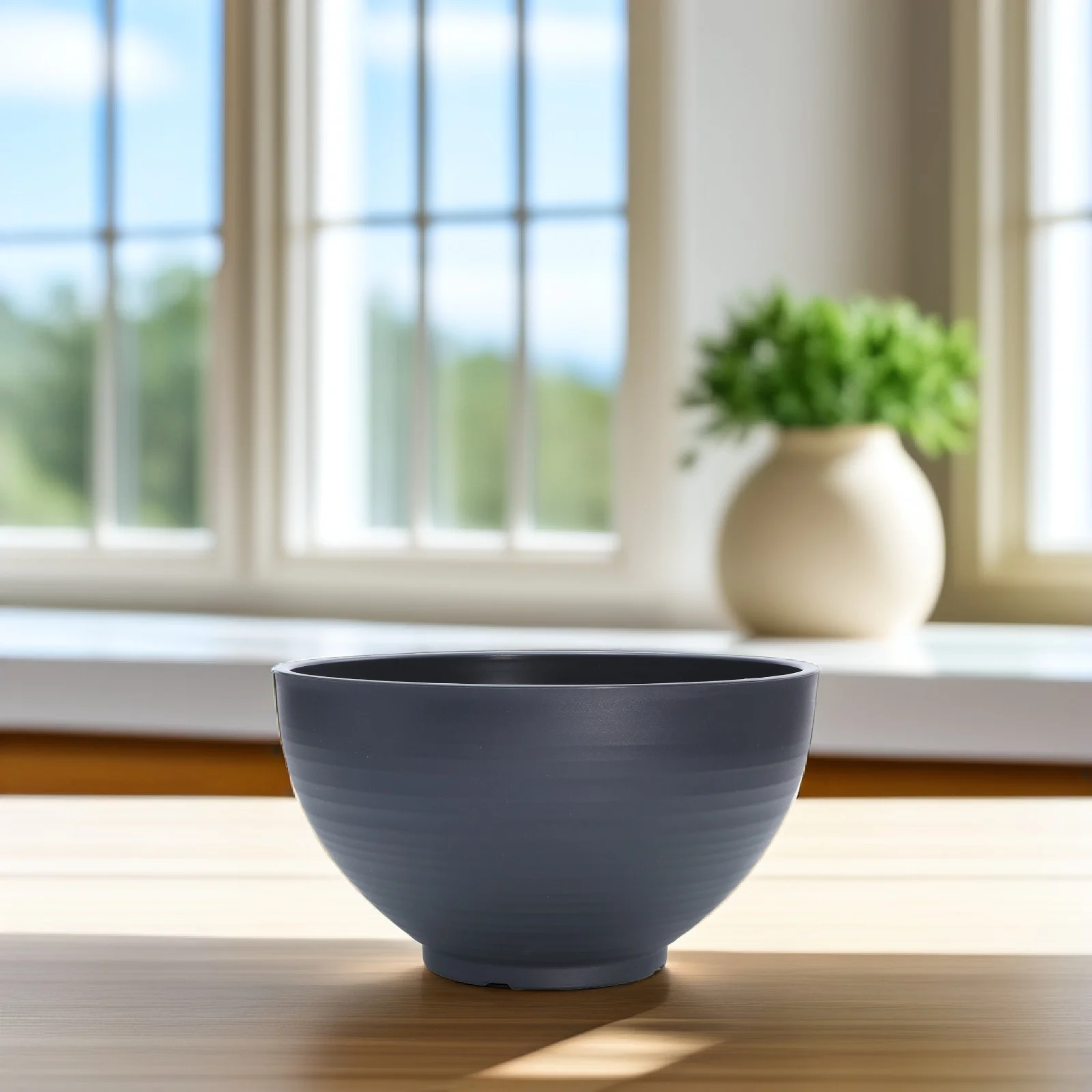 

1 шт., 30 см, серый полимерный горшок для гидропонных растений, большой размер, бассейн для хранения воды для балкона, двора, сада, миски с нарцисами и лилиями