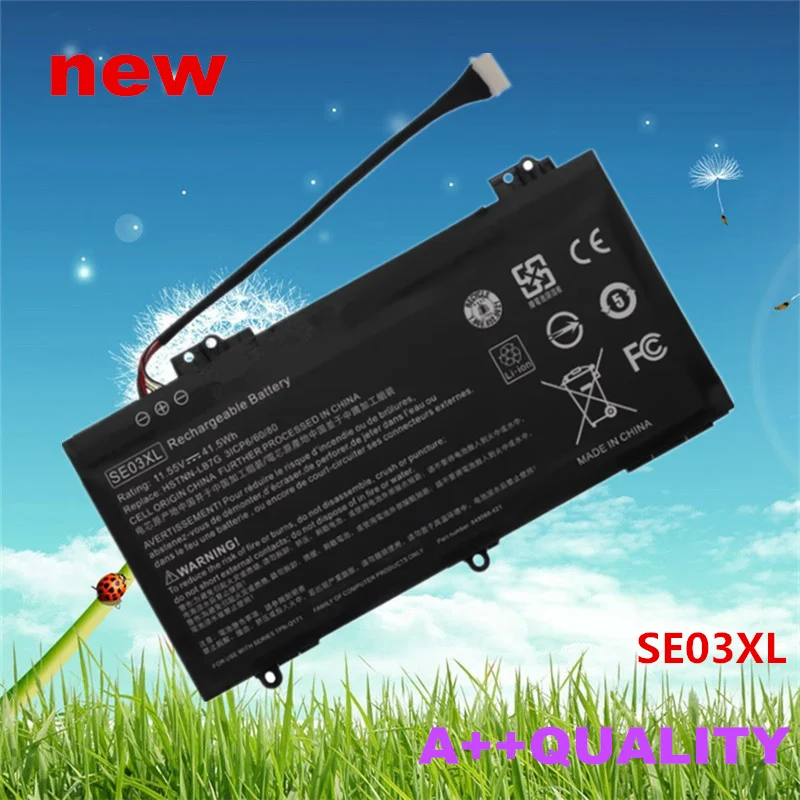 

SE03XL Laptop Battery For HP Pavilion PC 14 14-AL000 14-AL100 Series HSTNN-LB7G TPN-Q171 HSTNN-UB6Z 849568-541 849908-850