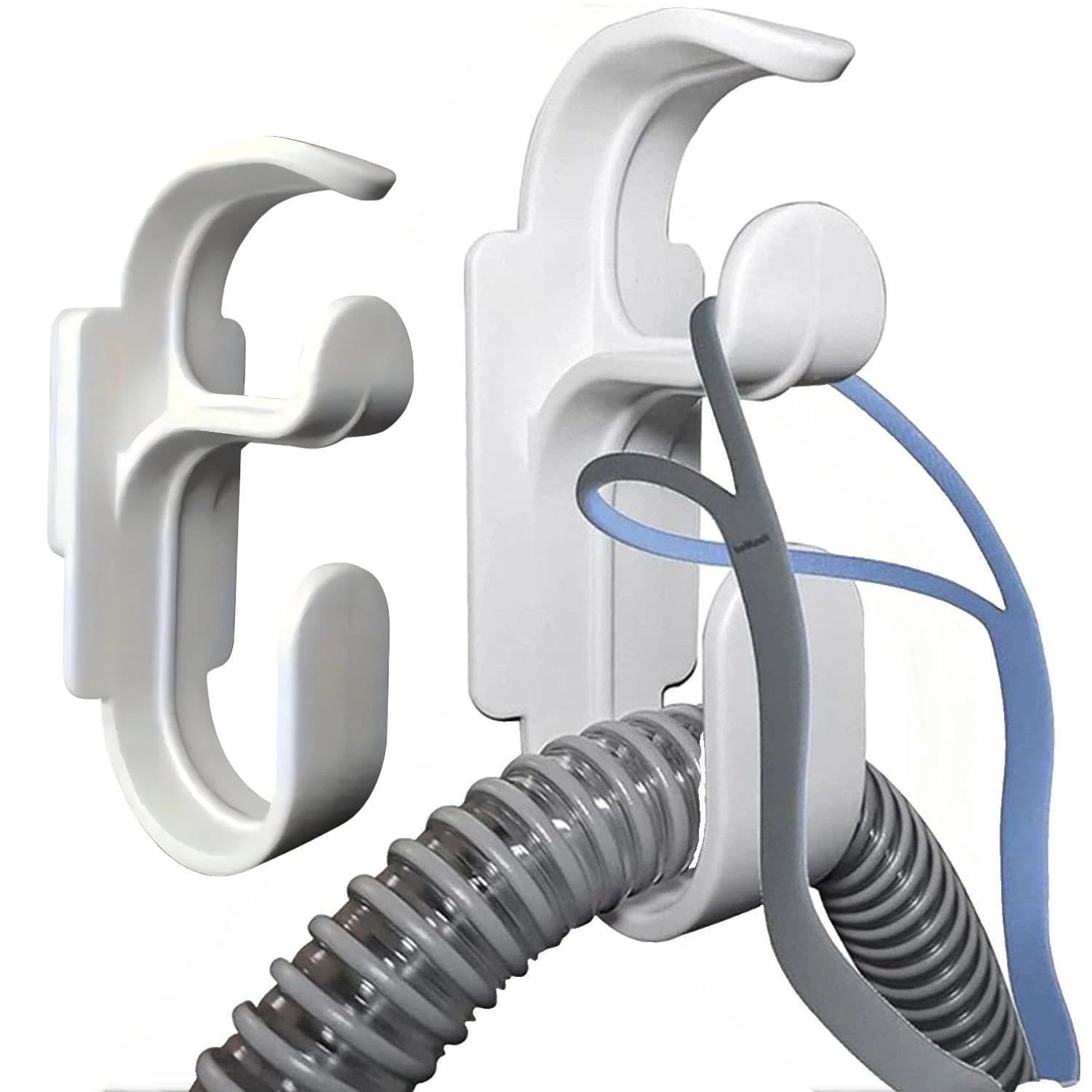 Hose Hanger for CPAP Mask Hook & Tubing Anti-Slip Prevents Hose Tangle CPAP Hose Holder for Bed with Anti-decoupling Function