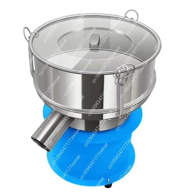 400mm Stainless Steel Electric Powder Sieve Small Vibrating Screening Machine for Flour Herbal Industrial Machinery Equipment