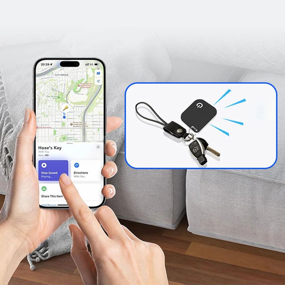 

Wireless Charging Ultra Slim Tracking Card Works for Apple Find My Smart Tag Wallet Tracker Ultra Thin Tracker for Luggage Purse