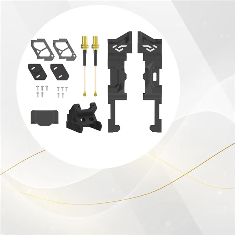 Комплект обновления боковой пластины камеры ABJF-CNC Комплект обновления O4 для F4 DJI O4 Pro Детали дрона FPV