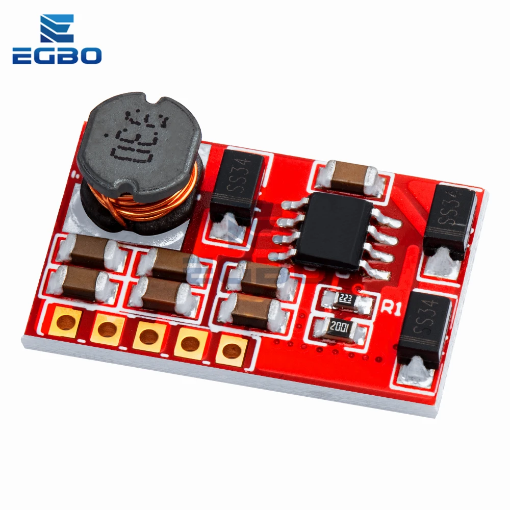 1~10PCS EGBO 3-18V to ±5V 6V ±9V ±12V ±15V ±24 boost positive and negative voltage modules or positive dual output power modules