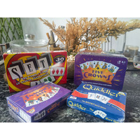 Five CROWNS board game card Quiddler English Wizard game
