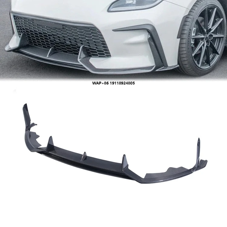 

For Gr86 Zn8 Carbon Fiber Front Bumper Lip Car Modification Kit 2021-2023