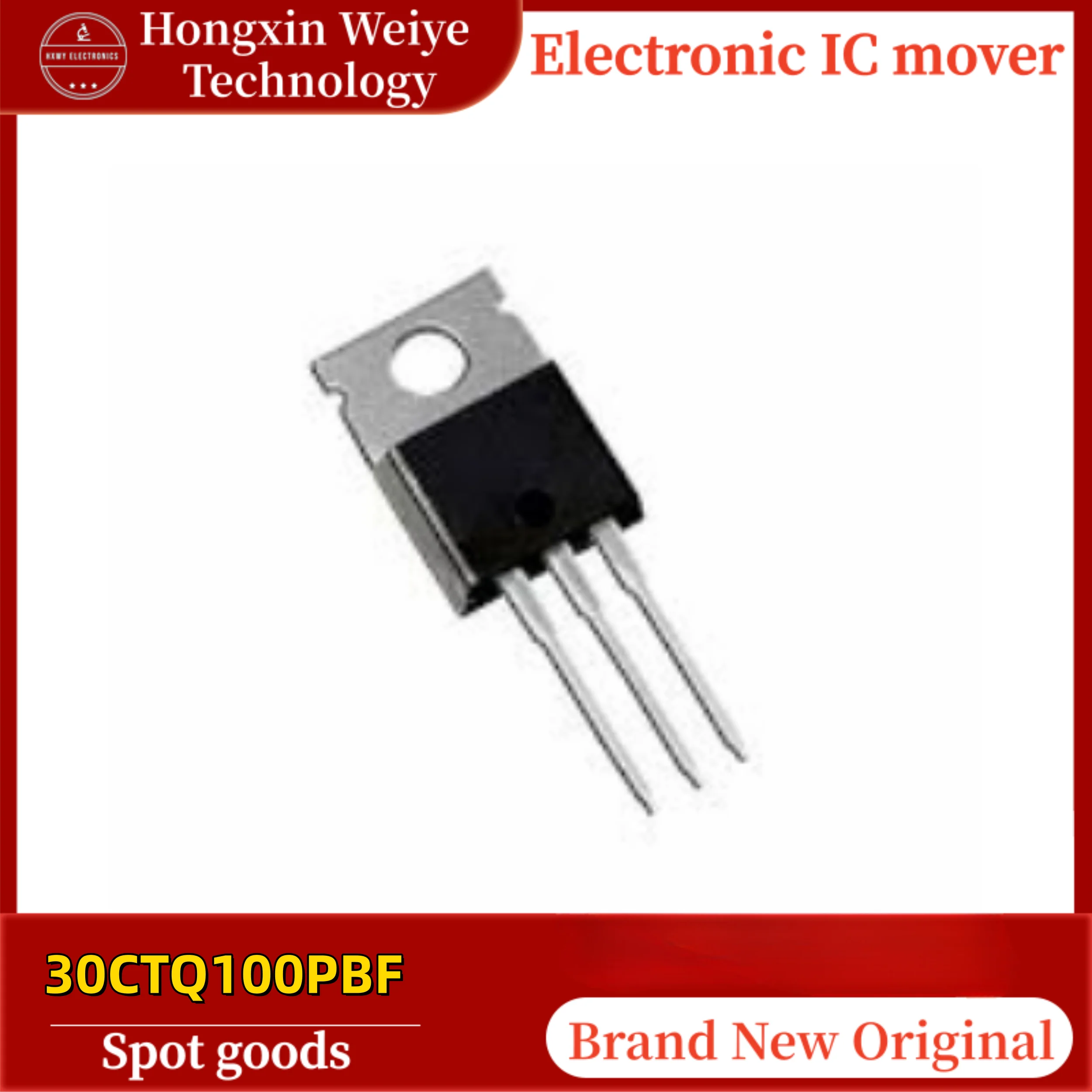 

10/20 PCS 30CTQ100PBF TO-220 100A 1000V Thyristor / SCR Power Transistor Brand New In Stock