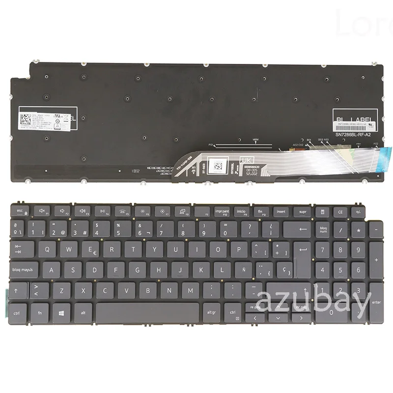 Laptop Keyboard For Dell 05XT2X 0Y2TMX 0WWX5W 00WNM6 01FRFK 02WWDH 001F84 05T3V7 05GDG9 05TPPT IT SP SW HB US AR FR BE GR RU