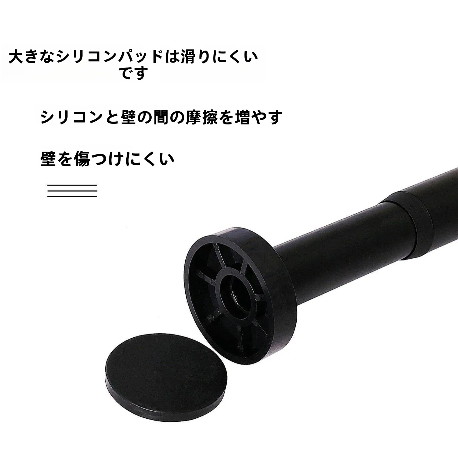 No-Drill Aluminum Clothes Drying Rod Bedroom Bathroom Curtain Rod Adjustable Stretchable Space Saving Laundry Care Equipment