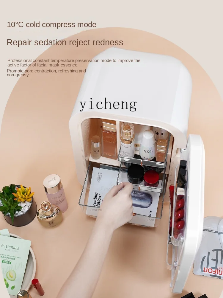 Beauty Mini Refrigerator Mini Storage Storage Cosmetic Mask Skin Care