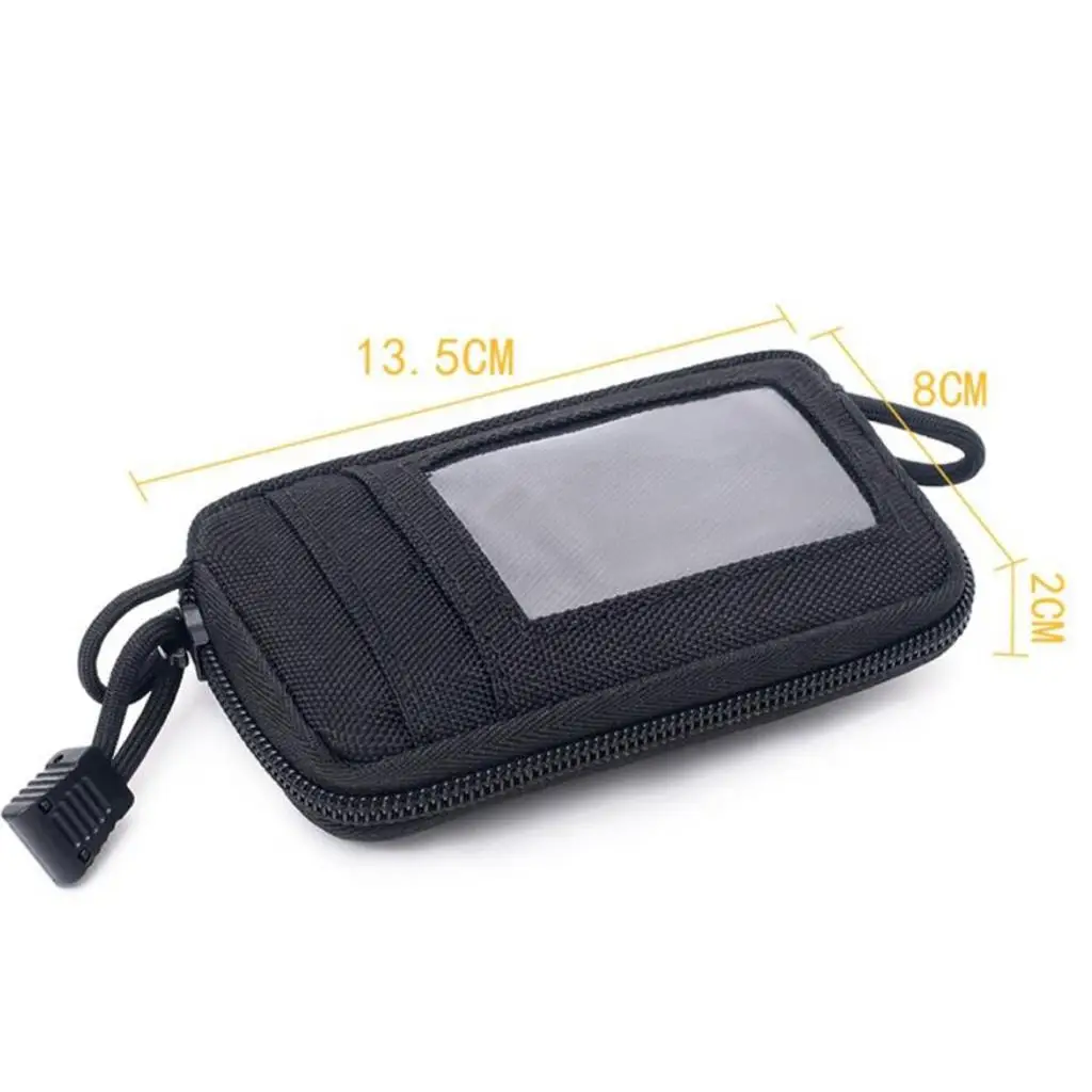 Multipurpose Camping Belt Purse Outdoor Waist with ID Window