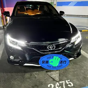 Autosvětlomety pro REIZ Mark X 2013-2018 s vysokou konfigurací, styling LED autosvětlometů Demon of Eyes, upgrade, žhavé výprodeje 8 nejlepší prodej LED světlomety pro Toyota Mark X - №1