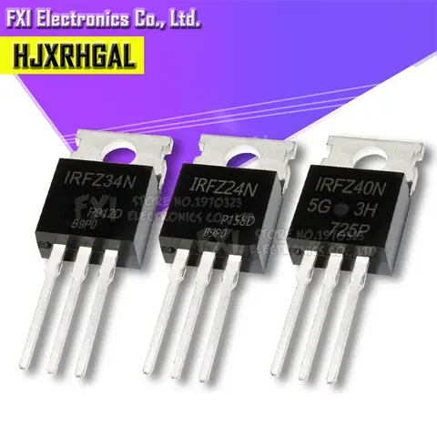 10pcs IRFZ44N IRFZ44NPBF MOSFETs HJXRHGAL