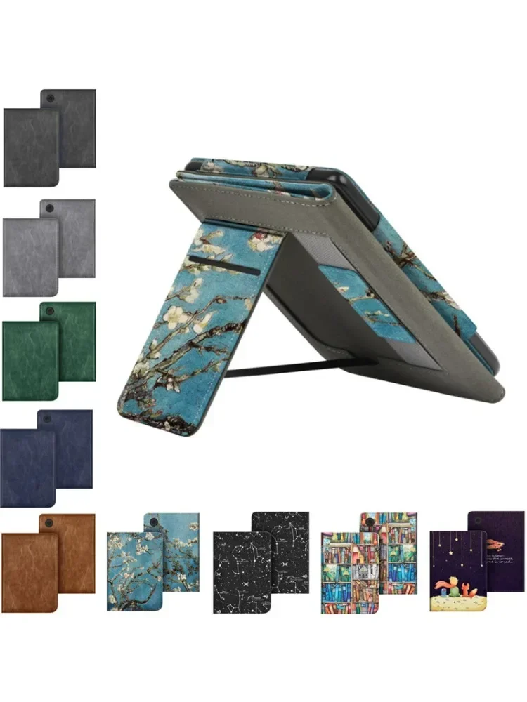 Etui Stand Funda dla Tolino Shine Color 2024 / Shine 5 2024 / Shine4 2022 6" EBook HandStrap Case Magnetic Book Smart Cover — zdjęcie produktu 7