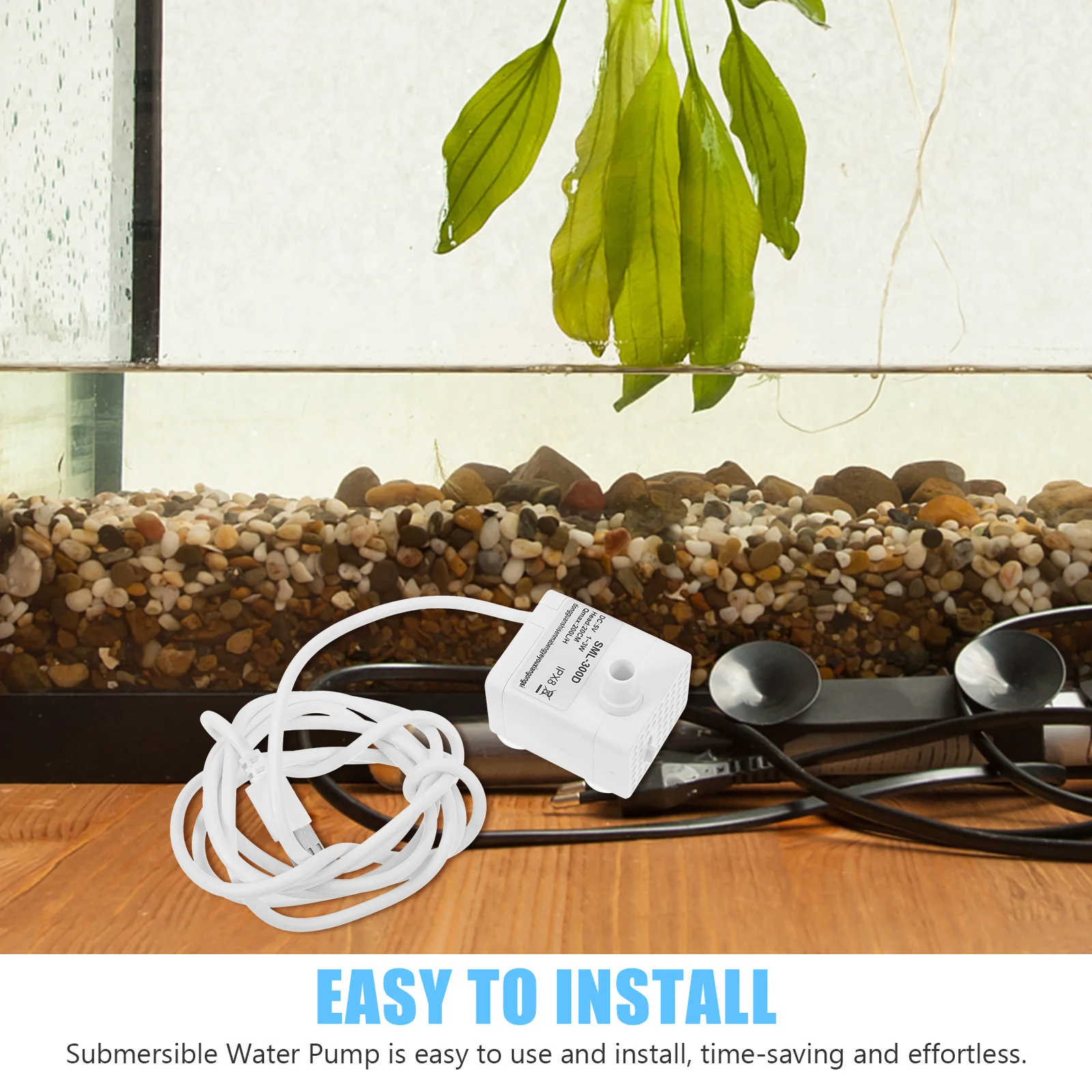 

Mini Submersible Water Pump USB Quiet Plastic Fountain Pump for Pet Fountain Fish Tank Pond Outdoor Pond Pumps for Outdoor Ponds